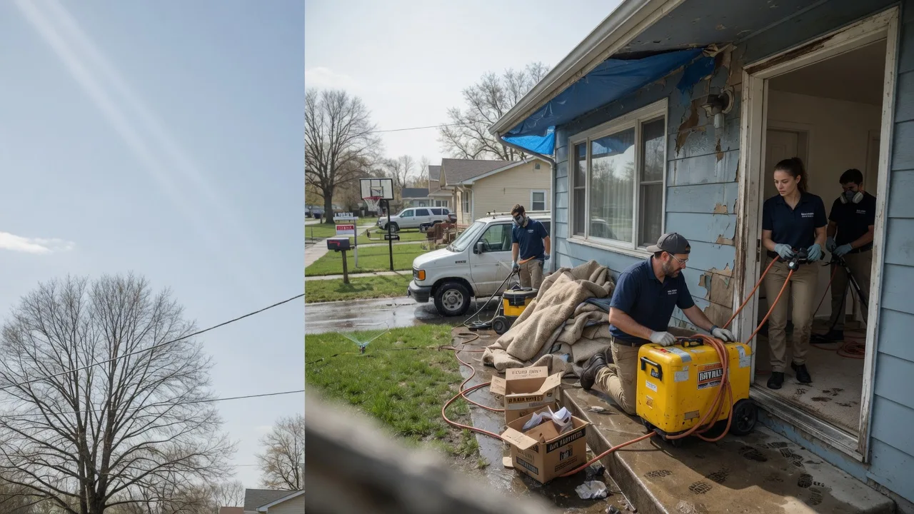 Basement Flood Cleanup in Defiance, PA near me